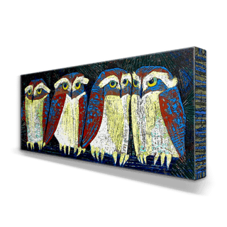 Moon Shiners - Metal Box Art Metal Box Wall Art Shelle Lindholm