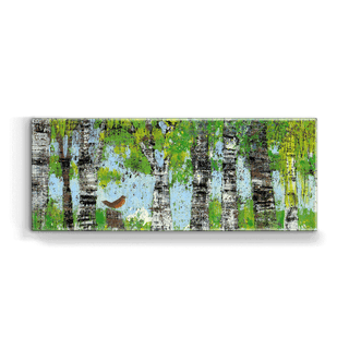 Seasonal Serenade: Spring Awakening - Metal Box Art Metal Box Wall Art Shelle Lindholm