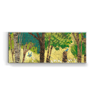 Seasonal Serenade: Summer Flourish - Metal Box Art Metal Box Wall Art Shelle Lindholm