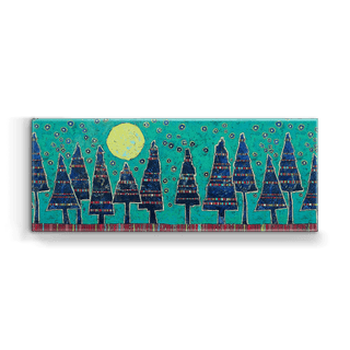 Wild Blue Yonder 4 - Metal Box Art Metal Box Wall Art Shelle Lindholm