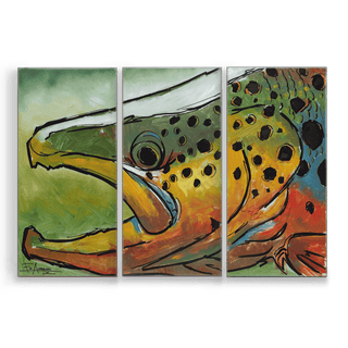 The Home of Brown: 3-Piece Metal Box Art Metal Box Wall Art Ed Anderson