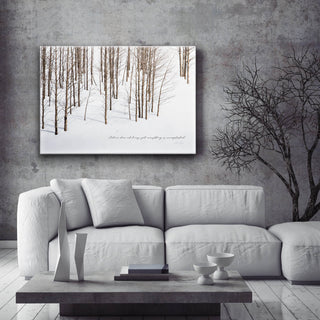 Edge of the Winter Woods - Metal Box Art Metal Box Wall Art Michael Underwood