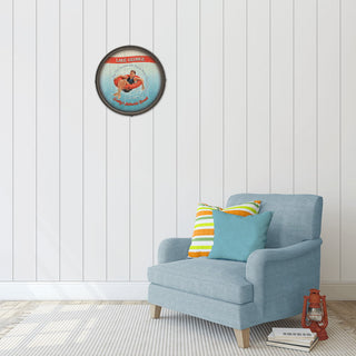 Play This Summer: Boy - Barrel End Wall Art Barrel End Wall Art Curtis Publishing