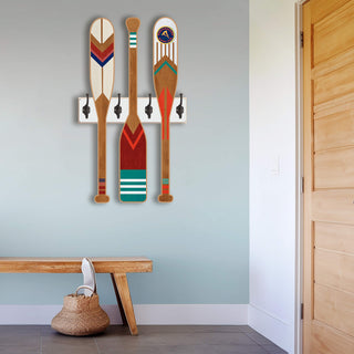 Oar Coatrack - Classic Trio Edition Coatrack Wall Decor Meissenburg Designs