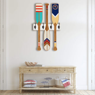 Oar Coatrack - Rustic Rowing Edition Coatrack Wall Decor Meissenburg Designs