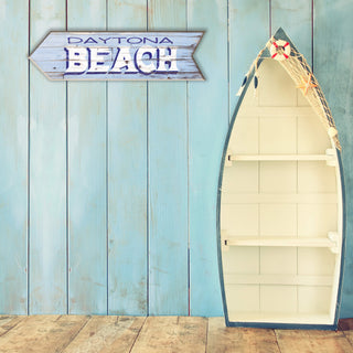 Beach Arrows: Personalized - Wood Wall Decor Shaped Wall Art Marty Mummert Studio