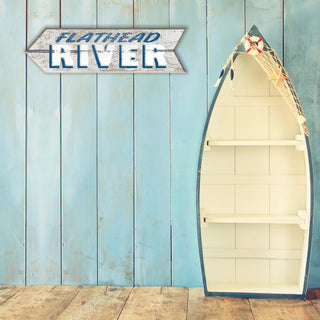 River Arrows - Wood Wall Decor Shaped Wall Art Marty Mummert Studio