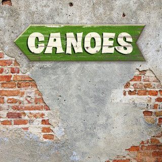Canoe Arrows: Generic - Wood Wall Decor Shaped Wall Art Marty Mummert Studio