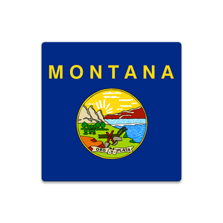 Montana State Flag - Souvenirs & Gifts Souvenirs & Gifts Meissenburg Designs