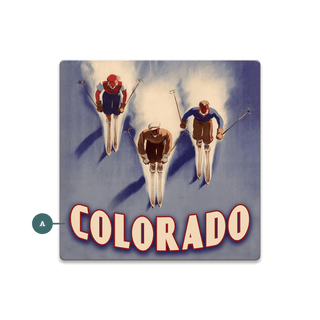 Triple Downhill: Personalized - Souvenirs & Gifts Souvenirs & Gifts Out West Design