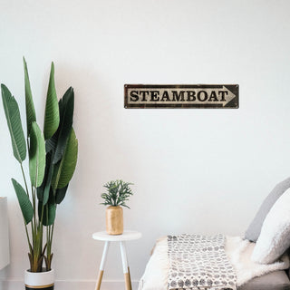 Directional Street Sign - Wall Decor Wood & Metal Wall Art Meissenburg Designs