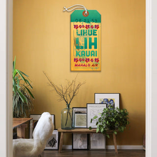 Mahalo Air - Luggage Tag Luggage Tag Wall Art Meissenburg Designs