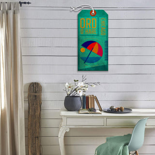 O'Hare Airport - Luggage Tag Luggage Tag Wall Art Meissenburg Designs
