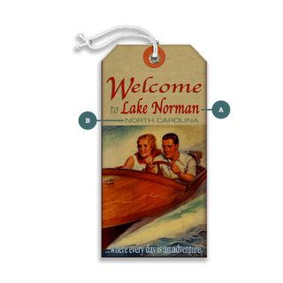 Where Every Day is an Adventure - Luggage Tag Luggage Tag Wall Art Meissenburg Designs