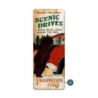 Scenic Drives with Bear Jams - Souvenirs & Gifts Souvenirs & Gifts Out West Design