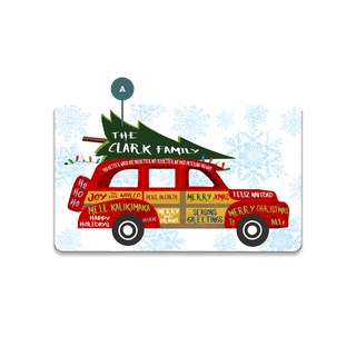 Holiday Greeting Christmas Car - Souvenirs & Gifts