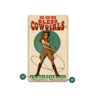 God Bless Cowgirls - Souvenirs & Gifts Souvenirs & Gifts Meissenburg Designs
