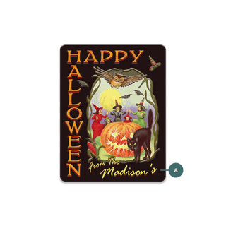 Happy Halloween, Witches and Black Cat - Souvenirs & Gifts