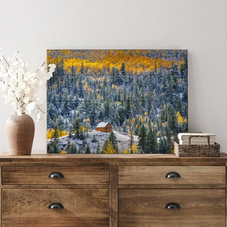 Chapel on a Hill - Wood & Metal Wall Art Wood & Metal Wall Art Michael Underwood
