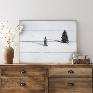 Solitude's Shadows - Wood & Metal Wall Art Wood & Metal Wall Art Michael Underwood