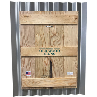 Cowboys Only - Corrugated Metal Wall Art Corrugated Wall Art Marty Mummert Studio