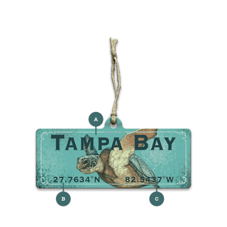 Sea Turtle Latitude: Personalized - Souvenirs & Gifts Souvenirs & Gifts Out West Design