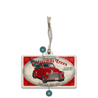 Christmas Tree Truck: Personalized - Souvenirs & Gifts Souvenirs & Gifts Meissenburg Designs