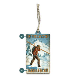 Ski the Cascades: Personalized - Souvenirs & Gifts Souvenirs & Gifts Out West Design