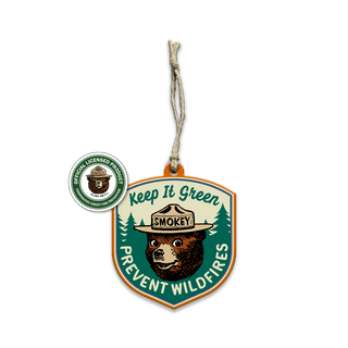 Smokey Bear Keep It Green Shield - Souvenirs & Gifts Souvenirs & Gifts Smokey Bear