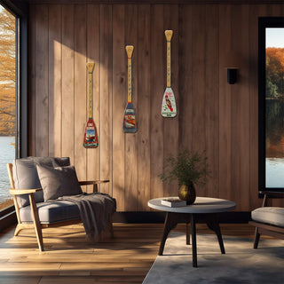 A Change of Scenery on the Water Paddle - Paddles & Oars Shaped Wall Art Meissenburg Designs