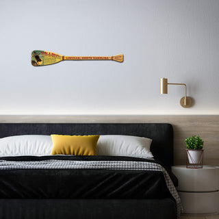 Camp Run-a-Muck Paddle - Paddles & Oars Shaped Wall Art Meissenburg Designs