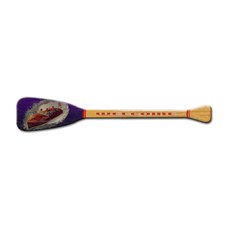 Red, White, and Blue Boaters: Generic - Paddles & Oars Shaped Wall Art Meissenburg Designs