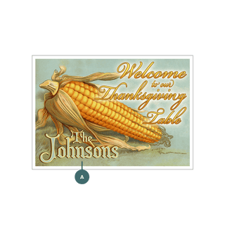 Welcome to Our Thanksgiving Table - Souvenirs & Gifts Souvenirs & Gifts Meissenburg Designs