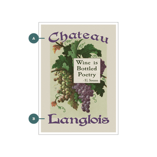 Wine is Bottled Poetry: Personalized - Souvenirs & Gifts Souvenirs & Gifts Meissenburg Designs