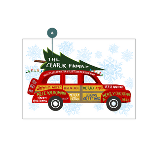 Holiday Greeting Christmas Car - Souvenirs & Gifts