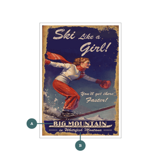 Ski Like a Girl: Personalized - Souvenirs & Gifts Souvenirs & Gifts Out West Design
