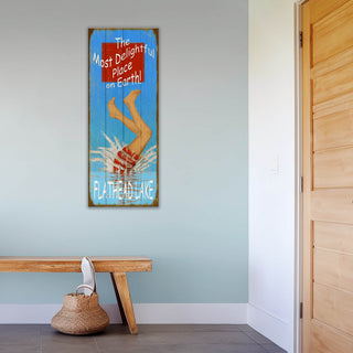 The Most Delightful Place - Wood & Metal Wall Art Wood & Metal Wall Art Meissenburg Designs