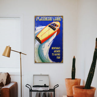 Answer to Having Fun - Wood & Metal Wall Art Wood & Metal Wall Art Meissenburg Designs