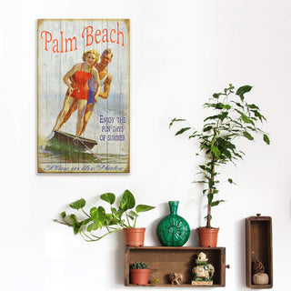 Play in the Wake - Wood & Metal Wall Art Wood & Metal Wall Art Curtis Publishing