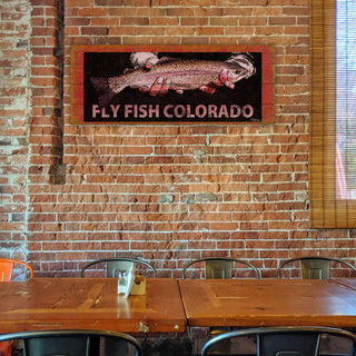 River's Bounty: Celebrating the Art of Fly Fishing - Wood & Metal Wall Art Wood & Metal Wall Art Ed Anderson