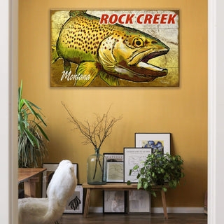 Rustic Waters Close-Up - Wood & Metal Wall Art Wood & Metal Wall Art Ed Anderson