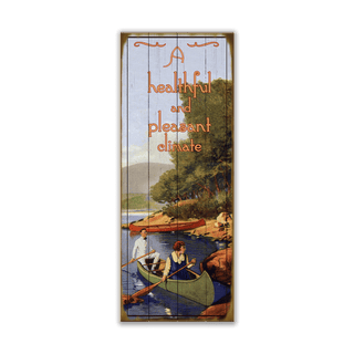 A Healthy and Pleasant Climate: Generic - Wood & Metal Wall Art Wood & Metal Wall Art Meissenburg Designs Wood 7" x 16"