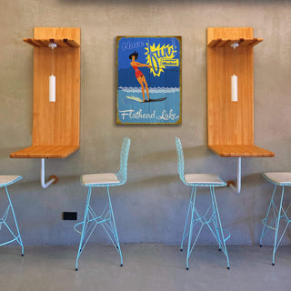 Have Fun in Wonderful Montana - Wood & Metal Wall Art Wood & Metal Wall Art Meissenburg Designs