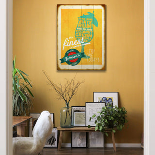 The Finest Pina Coladas - Wood & Metal Wall Art Wood & Metal Wall Art Meissenburg Designs