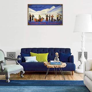 Come Play With Us! - Wood & Metal Wall Art Wood & Metal Wall Art Meissenburg Designs