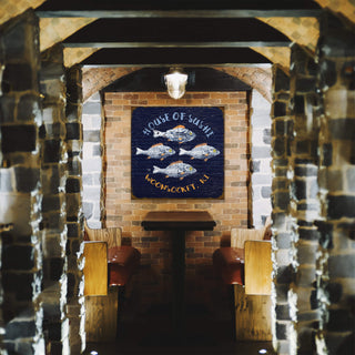 House of Sushi - Wood & Metal Wall Art Wood & Metal Wall Art FishAye Trading Company