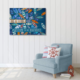 Dockside Delight - Wood & Metal Wall Art Wood & Metal Wall Art Meissenburg Designs
