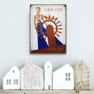 A Tall Ship and a Star to Sail Her By - Wood & Metal Wall Art Wood & Metal Wall Art Meissenburg Designs