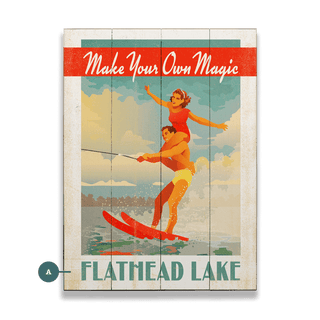 Make Your Own Magic - Wood & Metal Wall Art Wood & Metal Wall Art Meissenburg Designs Wood 9" x 12"