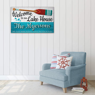 BYO: Towels to the Lake House - Wood & Metal Wall Art Wood & Metal Wall Art Meissenburg Designs